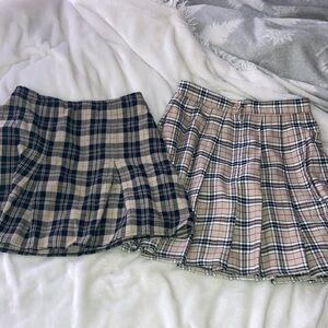 Plaid Skirt bundle